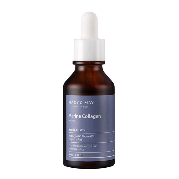 Антивозрастная сыворотка с морским коллагеном Mary & May Marine Collagen Serum