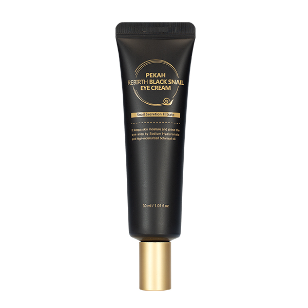 Крем для кожи вокруг глаз с муцином черной улитки PEKAH Rebirth Black Snail Eye Cream