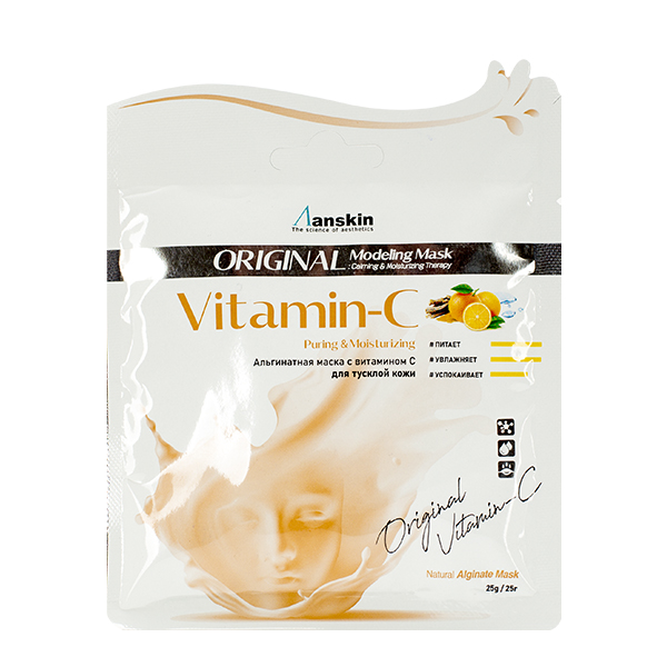 Альгинатная маска с витамином С Anskin Modeling Mask (Sachet) Vitamin-C
