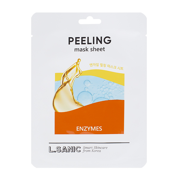 Тканевая маска с энзимами  L.Sanic Enzymes Peeling Mask Sheet