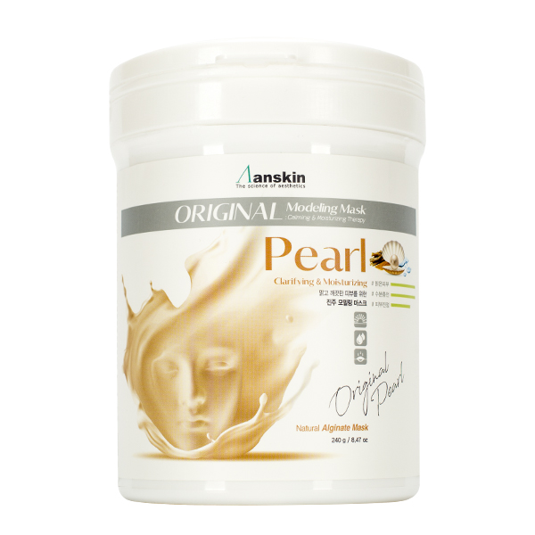 Альгинатная маска с экстрактом жемчуга Anskin Pearl Modeling Mask
