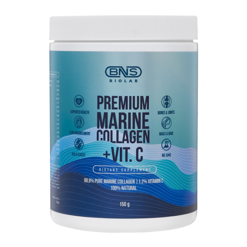 Гидролизованный морской коллаген с витамином С BNS BIOLAB Premium Marine Collagen +VIT.C