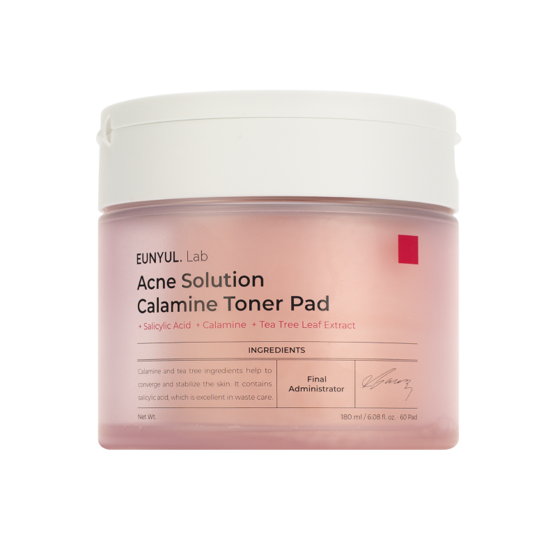 Пэды с каламином для проблемной кожи EUNYUL Lab Acne Solution Calamine Toner Pad