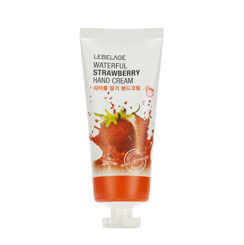 Крем для рук с экстрактом клубники LEBELAGE Waterful Strawberry Hand Cream