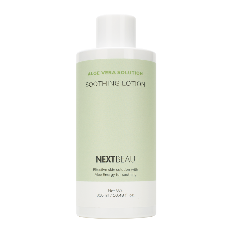 Смягчающий лосьон с экстрактом алоэ NEXTBEAU Aloe Vera Solution Soothing Lotion