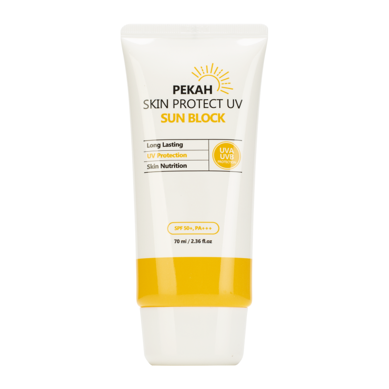Солнцезащитный крем для лица и тела SPF 50+/PA+++ PEKAH Skin Protect UV Sun Block SPF50+ PA+++