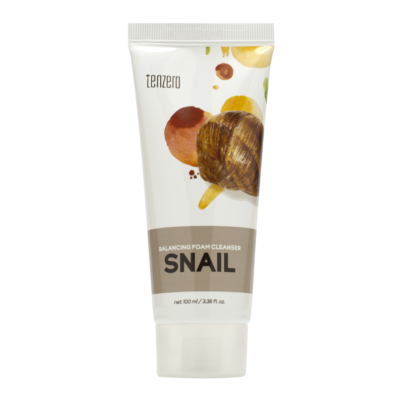 Пенка для умывания с муцином улитки TENZERO Balancing Foam Cleanser Snail