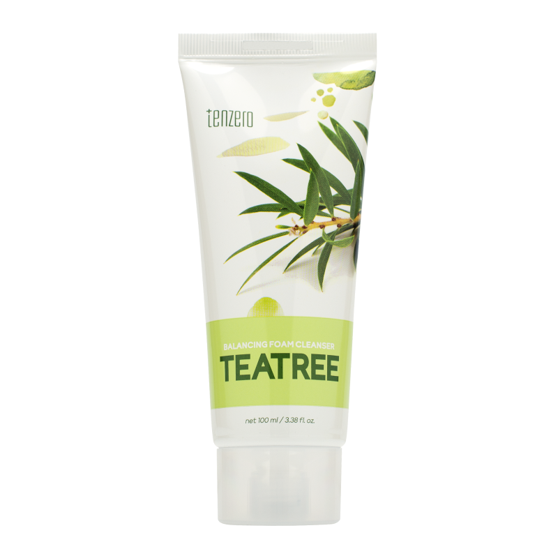 Пенка для умывания с экстрактом чайного дерева TENZERO Balancing Foam Cleanser Teatree