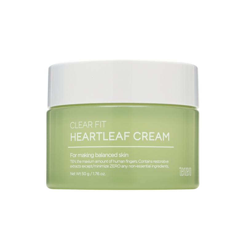Балансирующий крем с экстрактом хауттюйнии TENZERO Clear Fit Heartleaf Cream