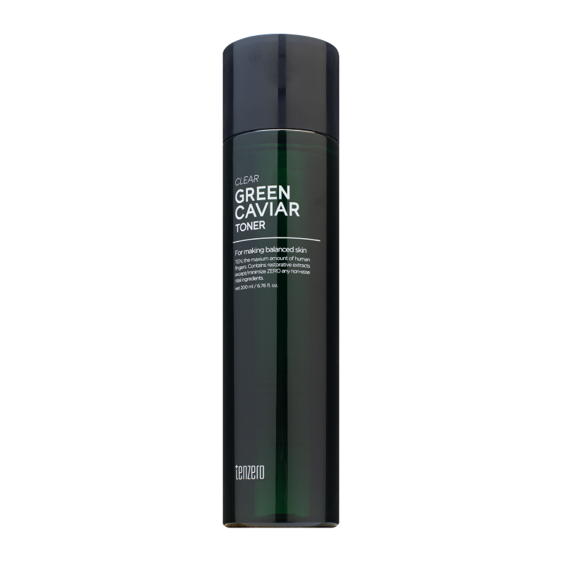 Выравнивающий тонер с экстрактом морского винограда TENZERO Green Caviar Clear Toner
