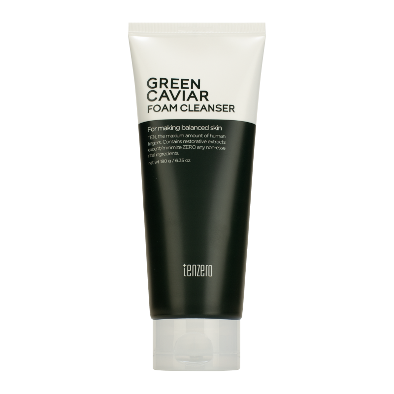 Пенка для умывания с экстрактом морского винограда TENZERO Green Caviar Foam Cleanser