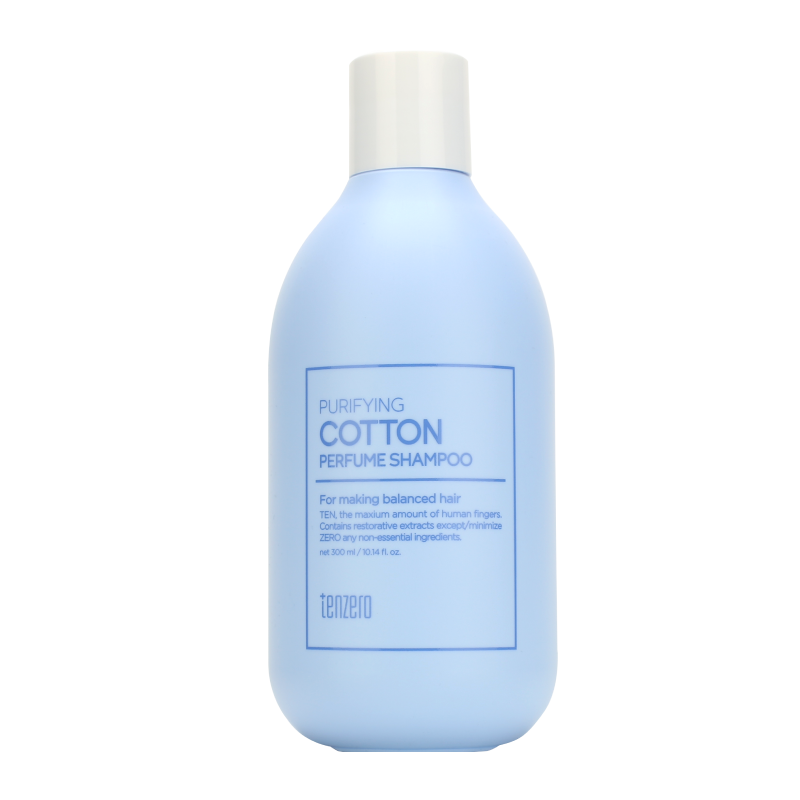 Парфюмированный шампунь с ароматом хлопка TENZERO Purifying Cotton Perfume Shampoo