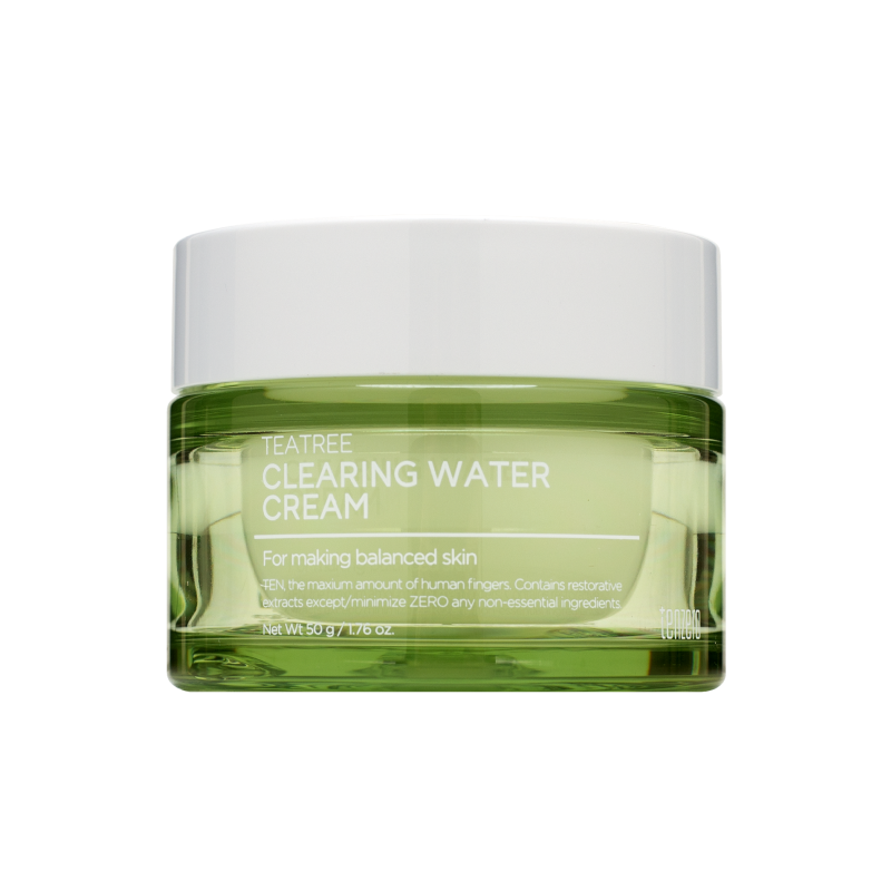 Балансирующий крем с экстрактом чайного дерева TENZERO Teatree Clearing Water Cream