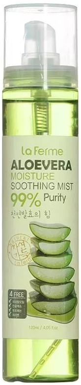 Спрей для лица и тела с экстрактом алоэ FarmStay La Ferme Aloevera Moisture Soothing Mist