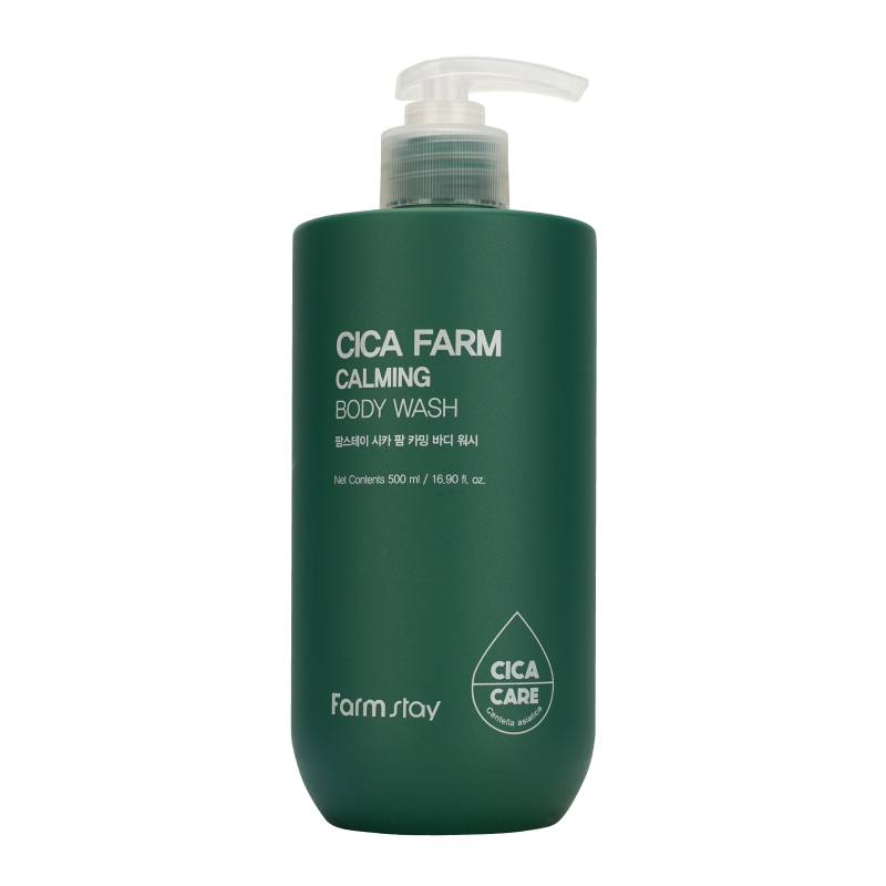 Успокаивающий гель для душа с центеллой азиатской FarmStay Cica Farm Calming Body Wash