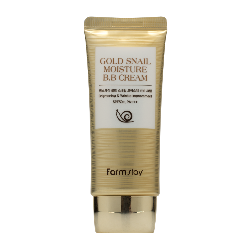 Увлажняющий ВВ-крем с муцином улитки SPF50+ PA+++ FarmStay Snail Moisture BB Cream SPF50+ PA+++