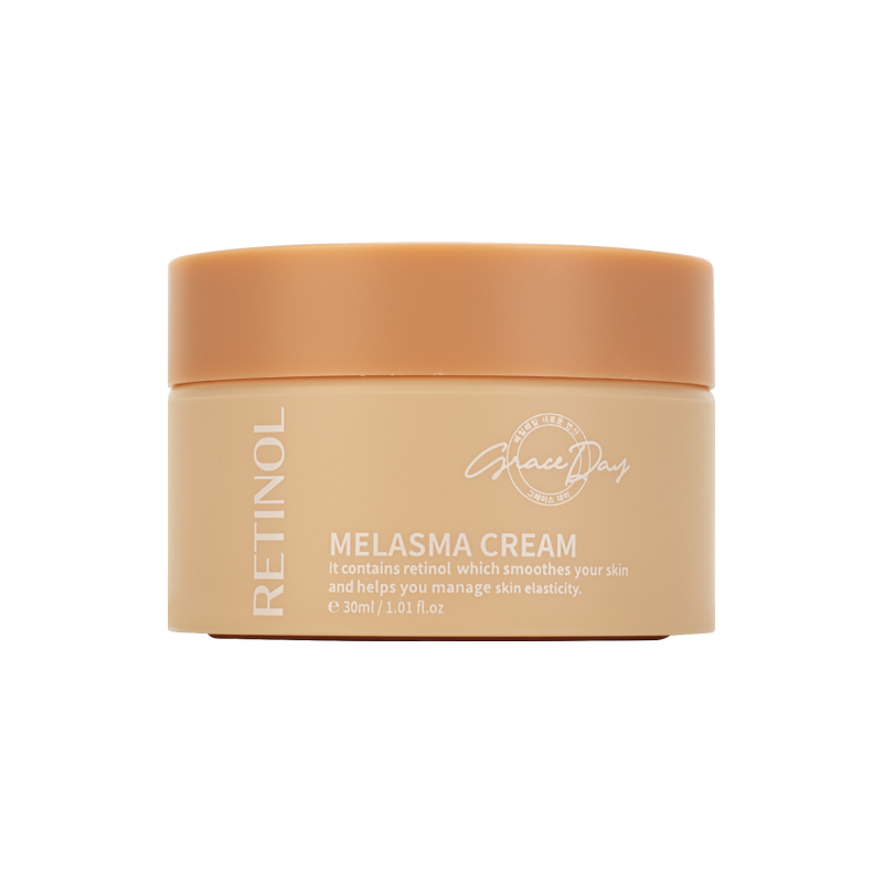 Выравнивающий крем с ретинолом, ниацинамидом и бакучиолом Grace Day Retinol Melasma Cream