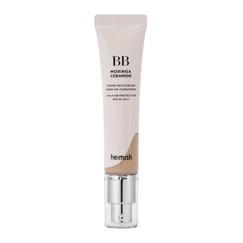 ВВ-крем с керамидами и экстрактом моринги&nbsp;SPF 30 PA++
 Heimish Moringa Ceramide BB Cream SPF 30 PA++ № 25N Medium