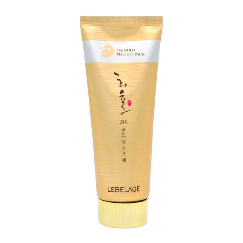 Маска-пленка для лица с экстрактом золота LEBELAGE 24K Gold Peel Off Pack