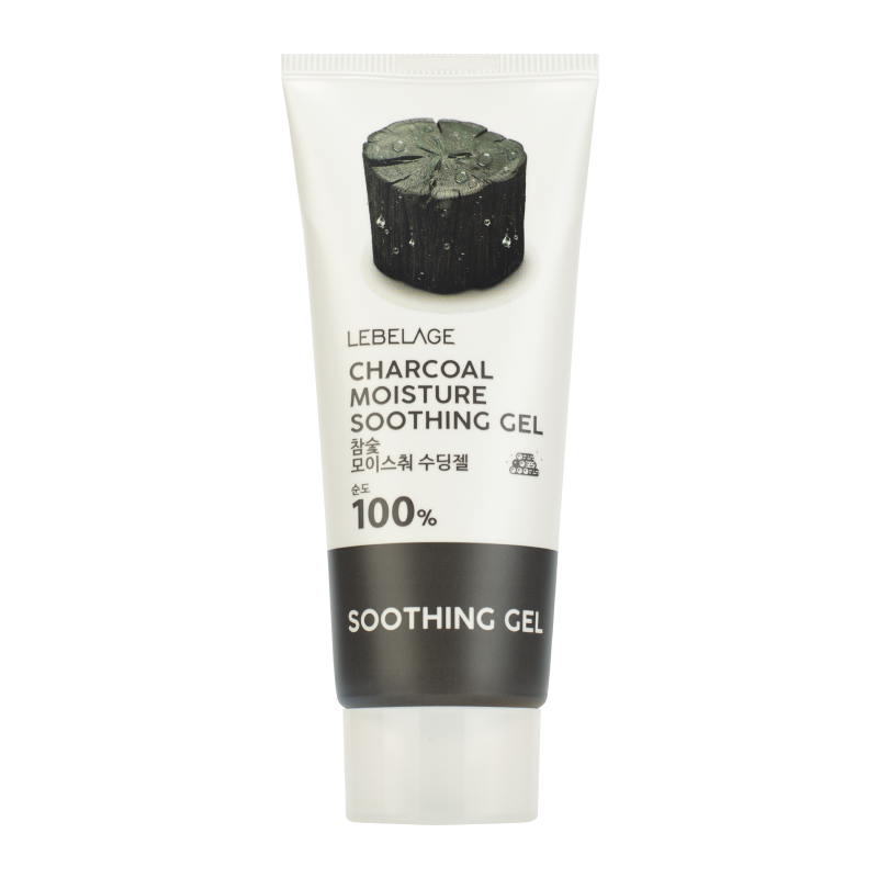 Балансирующий гель с древесным углем LEBELAGE Charcoal Moisture Purity 100% Soothing Gel