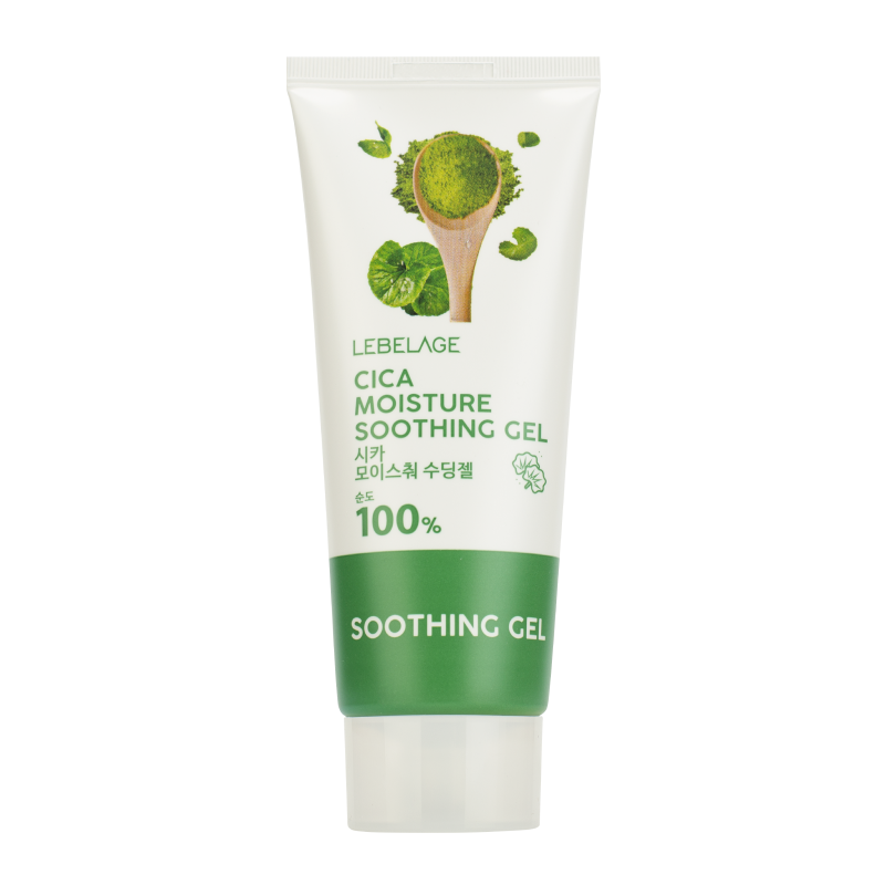 Успокаивающий гель с центеллой азиатской LEBELAGE Cica Moisture Purity 100% Soothing Gel