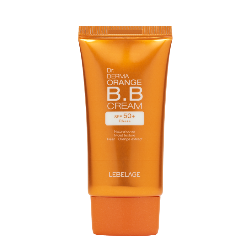BB-крем с экстрактами жемчуга и апельсина SPF 50+ PA+++ LEBELAGE Dr. Derma Orange BB Cream SPF 50+ PA+++