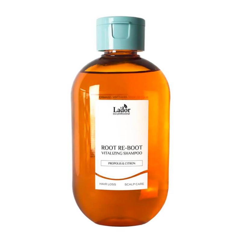 Шампунь&nbsp;с прополисом, маточным молочком и экстрактом юзу Lador Root Re-Boot Vitalizing Shampoo Propolis & Citron