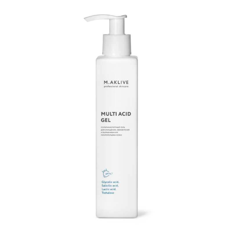 Мультикислотный гель для умывания M.Aklive Multi Acid Gel
