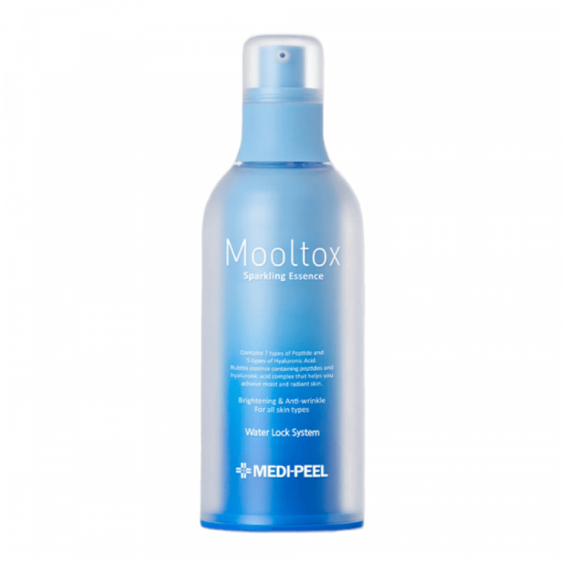 Омолаживающая пузырьковая эссенция с волюфилином и пептидами MEDI-PEEL Aqua Mooltox Sparkling Essence