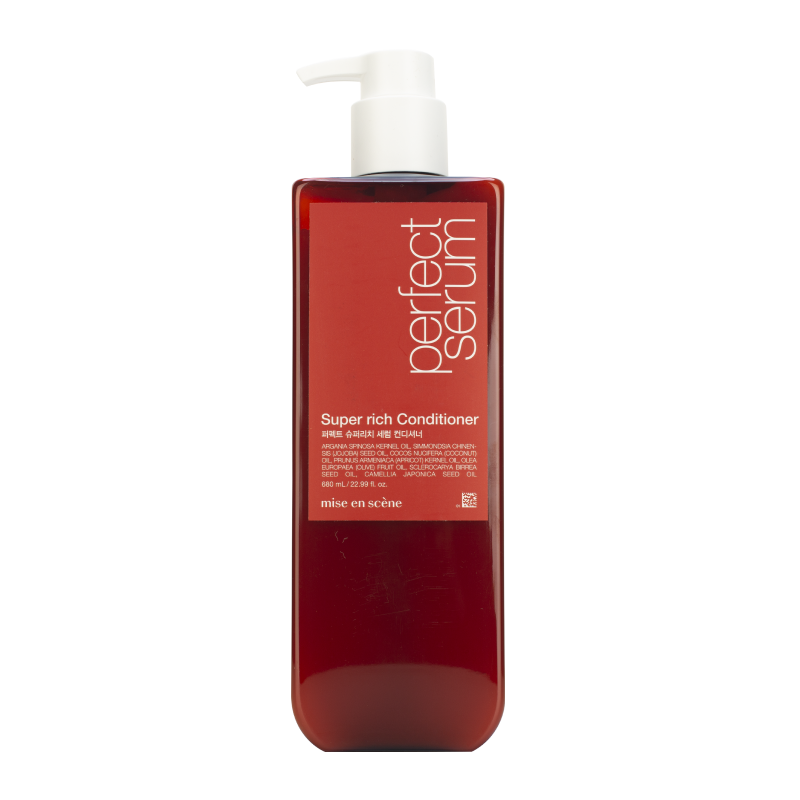 Восстанавливающий кондиционер с аргановым маслом  Mise en Scene Perfect Serum Super Rich Conditioner