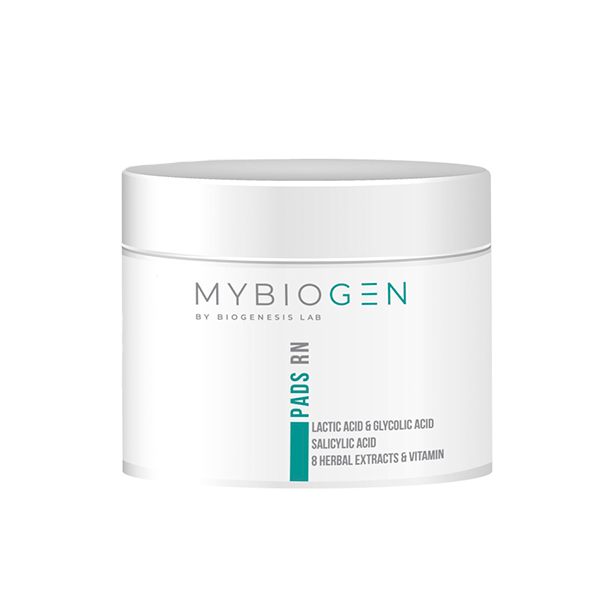 Обновляющие пилинг-пады с AHA и BHA кислотами Mybiogen PADs ReNew