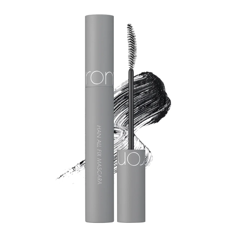 Удлиняющая водостойкая тушь для ресниц ROM&ND Han All Fix Mascara L01 Long Black