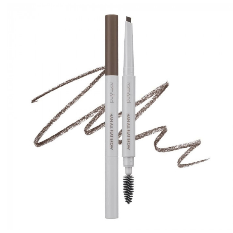 Карандаш для бровей ROM&ND Han All Flat Brow c2 Grace Taupe