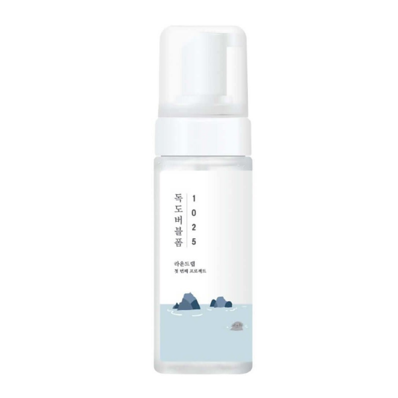 Очищающая пузырьковая пенка с морской водой Round Lab Dokdo Bubble Foam