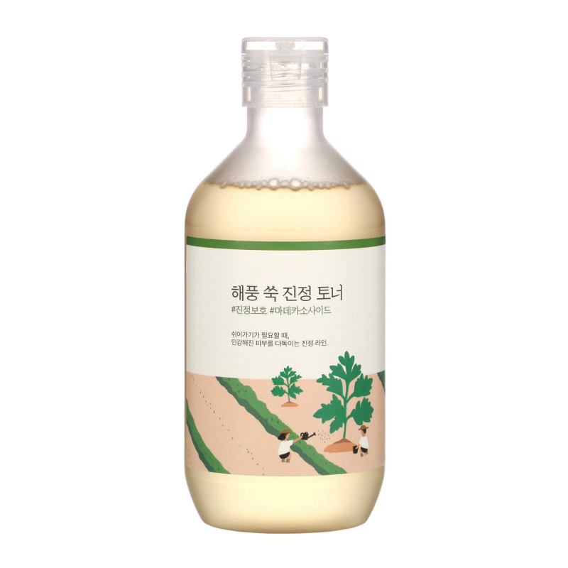 Успокаивающий тонер с экстрактом полыни Round Lab Mugwort Calming Toner