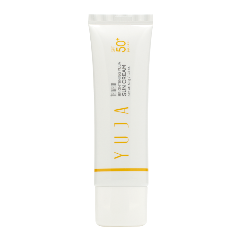 Обновляющий солнцезащитный крем с экстрактом юдзу SPF 50+ PA++++ TENZERO Brightening Yuja Sun Cream SPF 50+ PA++++