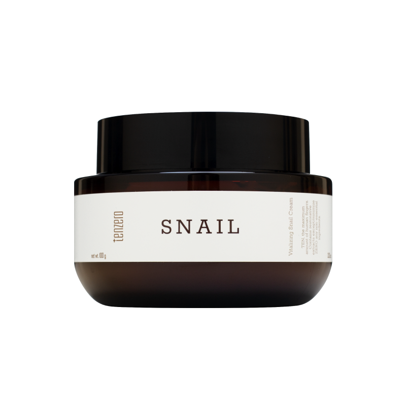 Антивозрастной крем с муцином улитки TENZERO Vitalizing Snail Cream