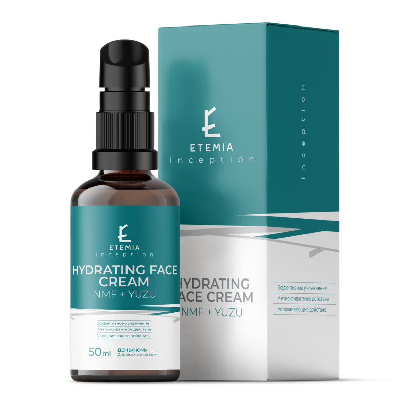 Увлажняющий крем для лица с NMF и юзу Etemia Hydrating Face Cream NMF + YUZU