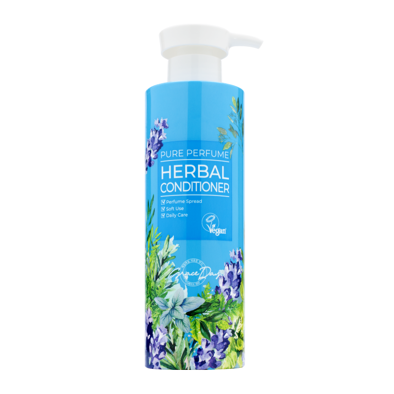 Парфюмированный кондиционер с травяным ароматом Grace Day Pure Perfume Herbal Conditioner