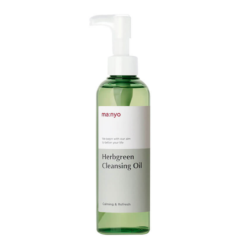 Гидрофильное масло с экстрактами трав MANYO FACTORY Herb Green Cleansing Oil