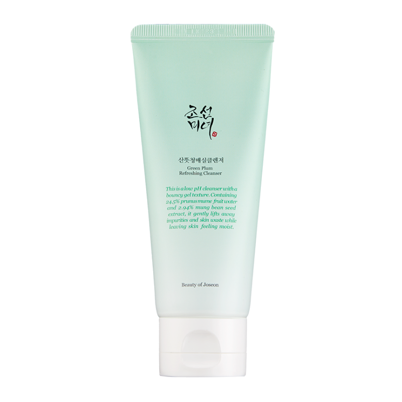 Слабокислотный гель-пенка для умывания  Beauty of Joseon Green Plum Refreshing Cleanser