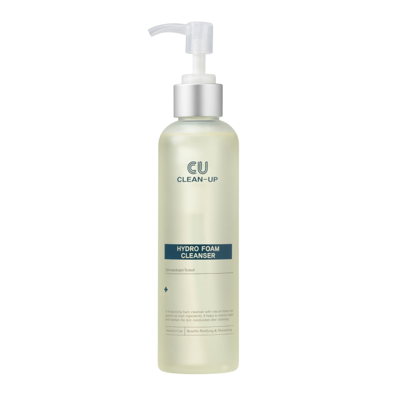 Очищающая гель-пенка для всех типов кожи CUSKIN Clean-Up Hydro Foam Cleanser