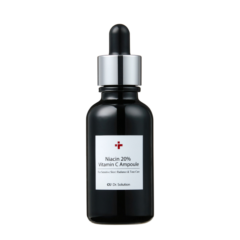 Осветляющая сыворотка с ниацинамидом (20%) и витамином С (1%)&nbsp; CUSKIN Dr.Solution Niacin 20% Vitamin C Ampoule