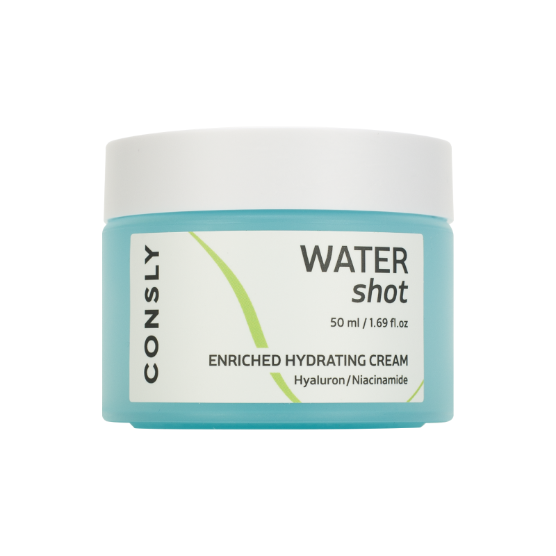 Увлажняющий крем с гиалуроновой кислотой и ниацинамидом Consly WATER SHOT Enriched Hydrating Hyaluronic and Niacinamide Cream