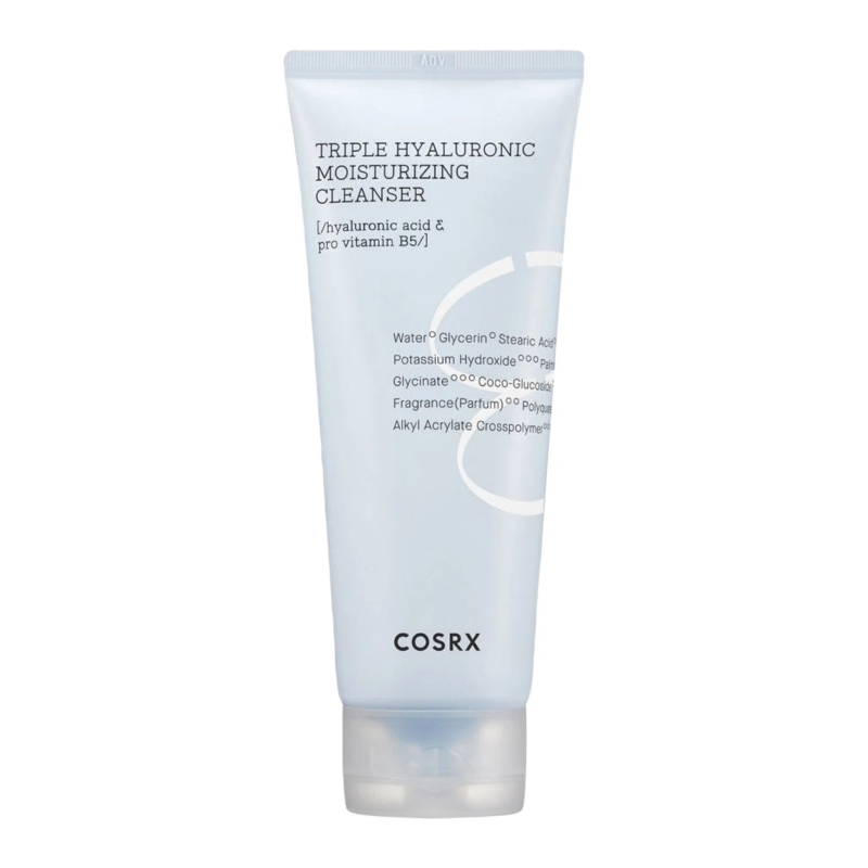 Пенка для сухой кожи с гиалуроновой кислотой и пантенолом Cosrx Hydrium Triple Hyaluronic Moisturizing Сleanser