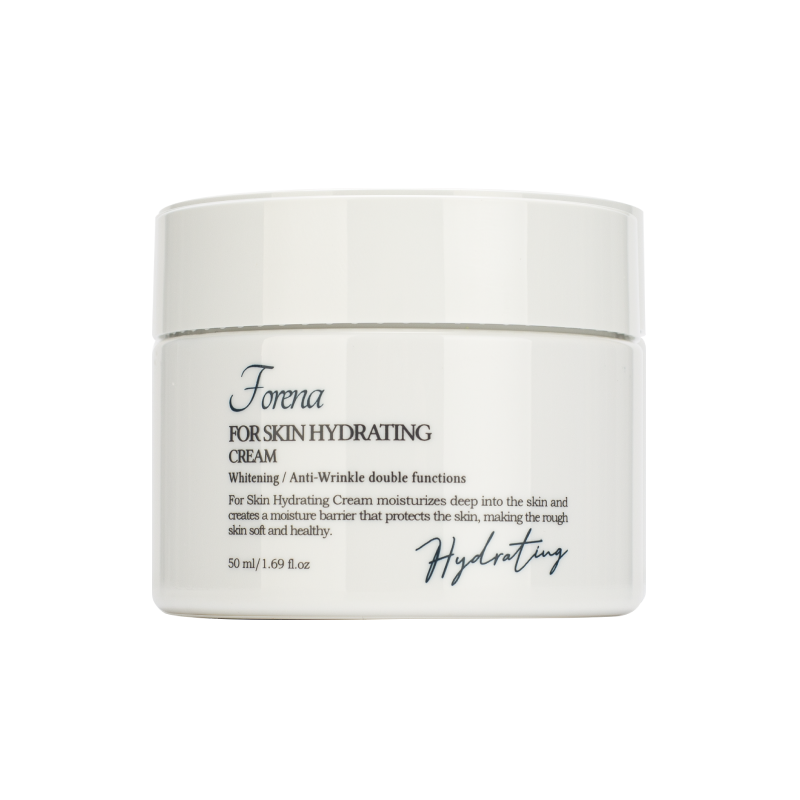 Интенсивно увлажняющий крем для лица с экстрактом лимона и мандарина FORENA For Skin Hydrating Cream
