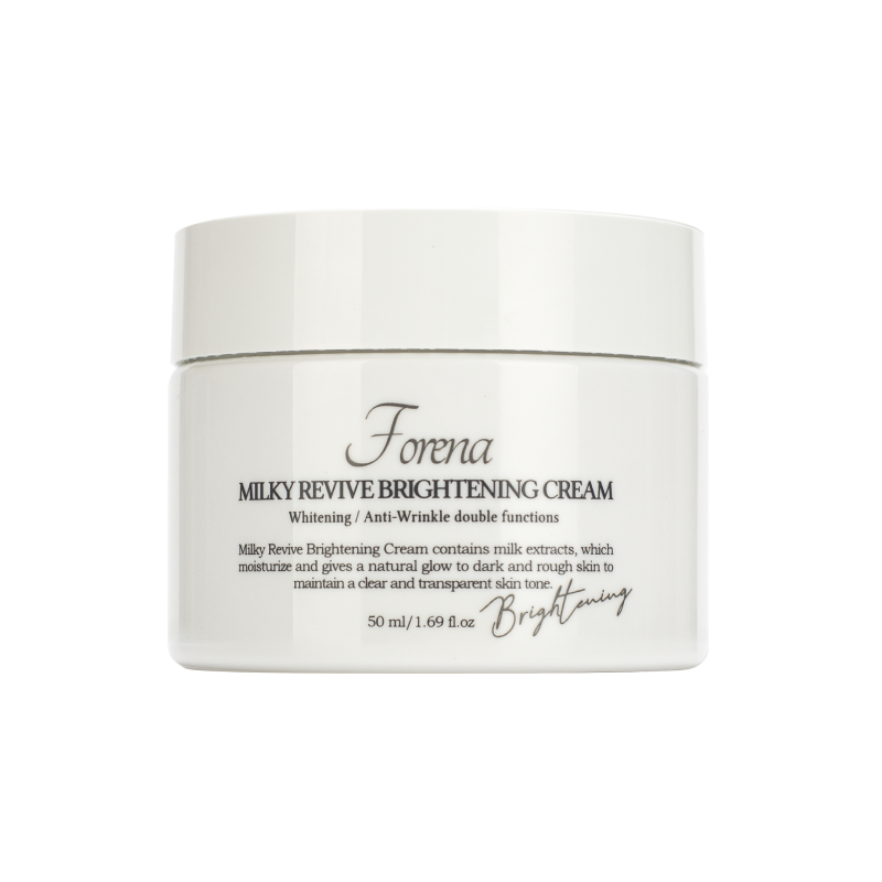 Выравнивающий крем с молочными протеинами FORENA Milky Revive Brightening Cream