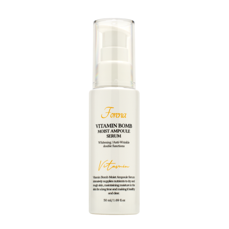 Освежающая сыворотка с витаминами FORENA Vitamin Bomb Moist Ampoule Serum