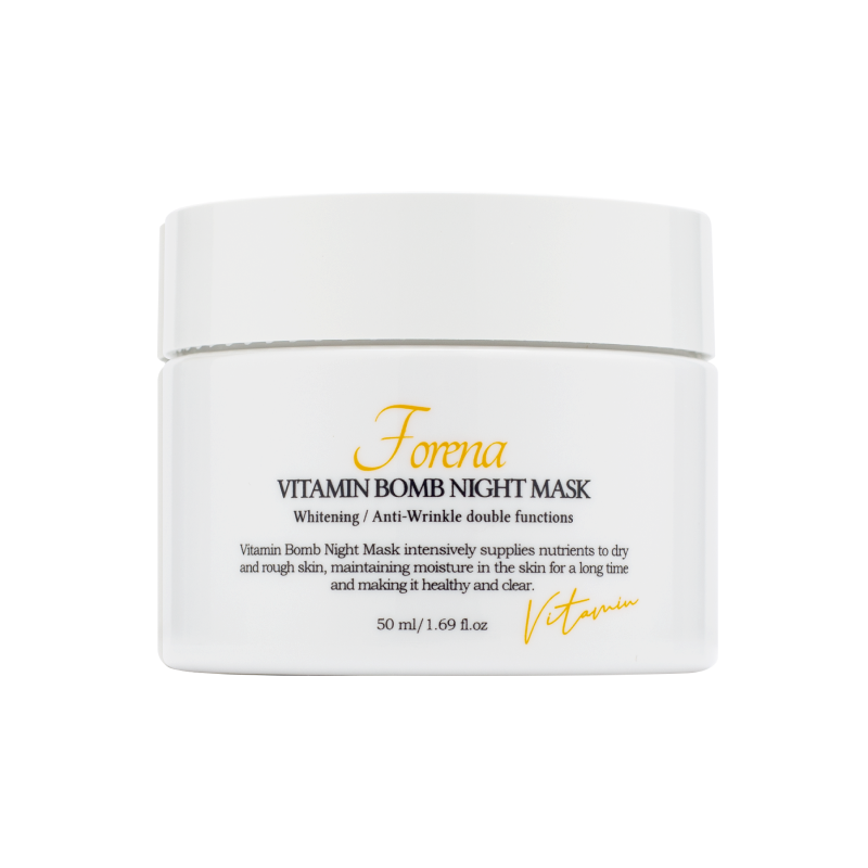 Освежающая ночная маска с витаминами FORENA Vitamin Bomb Night Mask
