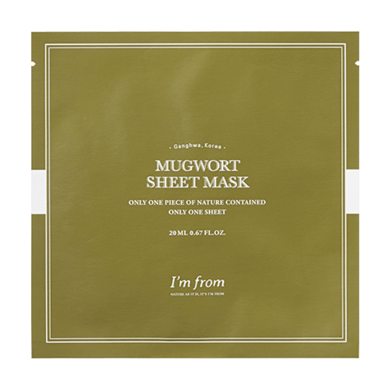 Успокаивающая тканевая маска с полынью&nbsp; I’m from Mugwort Sheet Mask